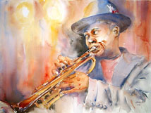 The Trumpet Player